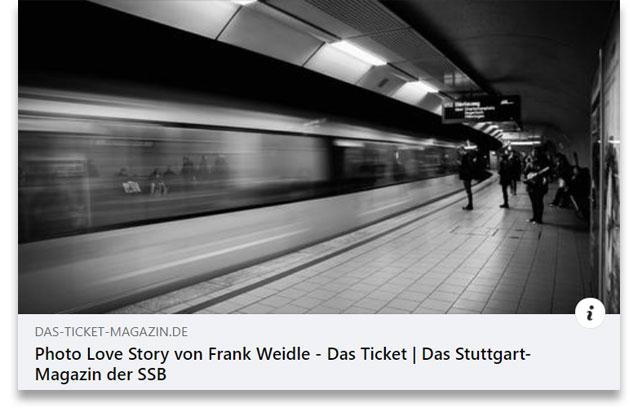Das Ticket Magazin - Bericht Frank Weidle
