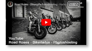 YouTube Link - Bikerladys Photoshooting Road Roses