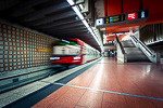 Nürnberg U-Bahn-Station Friedrich-Ebert-Platz